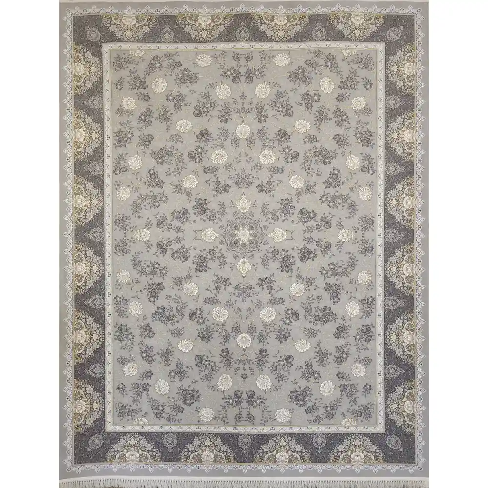 فرش کد 8115 طرح افشان 1200 شانه تراکم 3600 نخ تمام آکریلیک